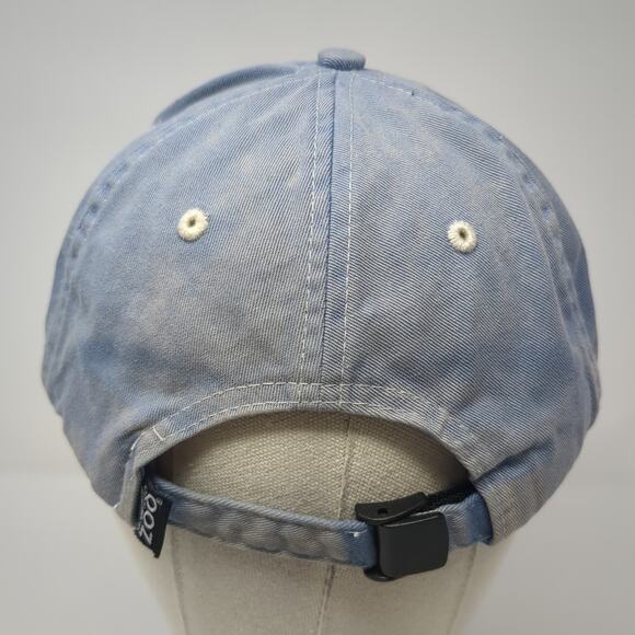San Diego Zoo Wild Animal Park Baseball Cap Blue One Size Adjustable Denim - Picture 5 of 8